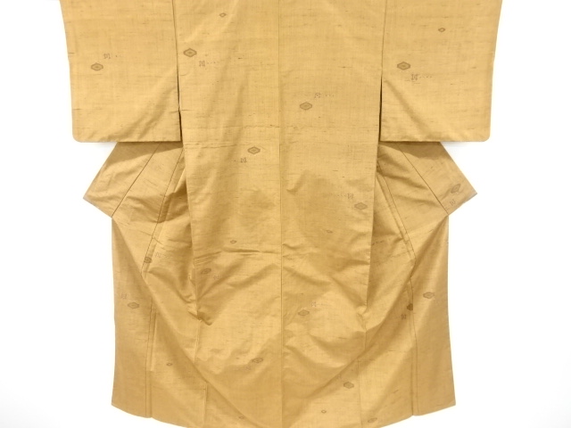 JAPANESE KIMONO / FUSHI TSUMUGI / WOVEN KIKKO